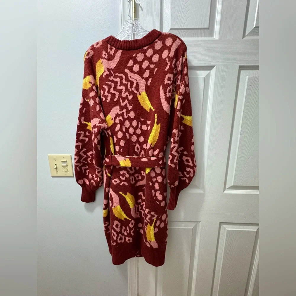 FARM RIO Toucanissimo Cardigan Size Small - Picture 4 of 6